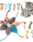 Kleines Mäusespielzeug für Katzen