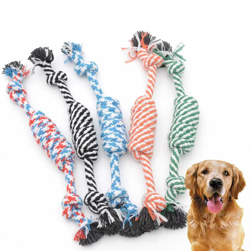 Baumwollspielzeug zum Zähneputzen von Haustieren